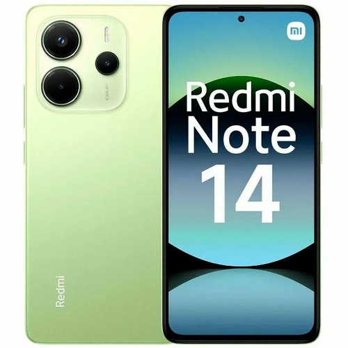 Телефон Xiaomi Redmi Note 14 128Gb Ram 6Gb 4G Lime Green фото 