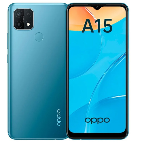 Телефон Oppo CPH2185 A15 32Gb Ram 2Gb Blue фото 